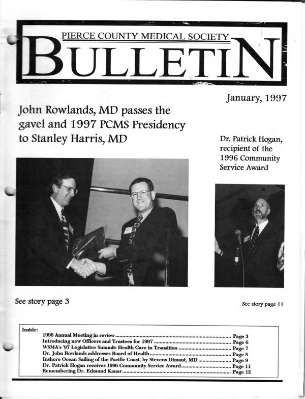Cover image for PCMS Bulletin 1997