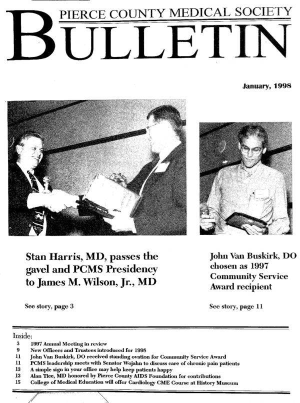 Cover image for PCMS Bulletin 1998