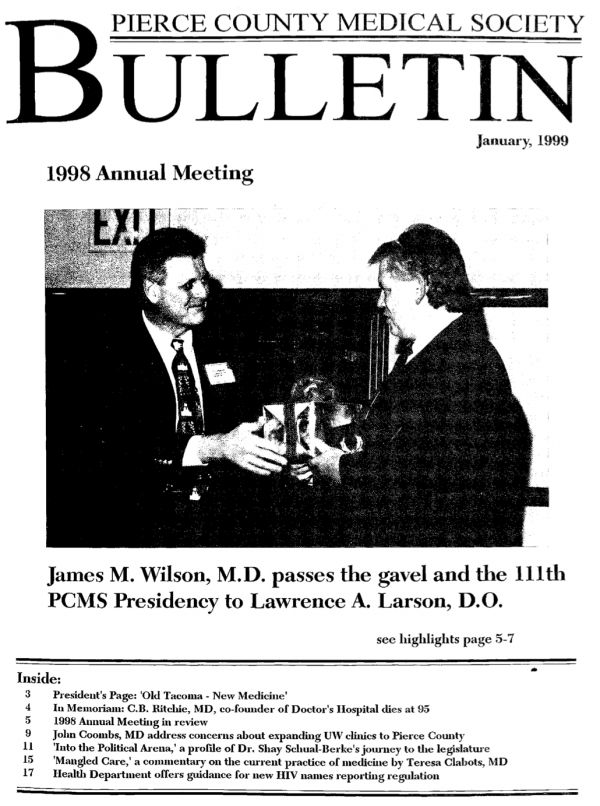 Cover image for PCMS Bulletin 1999